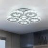 Chandeliers Mondern Liderou o lustre K9 Crystal Luxury Teto Living Dining Room Bedroom Cozinha Decoração de casa interna Pingente Fixtur