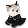 Dog Apparel Luxury Pet Cat Pajamas Cotton Warm Sleepwear Soft Button Clothes Costumes Winter