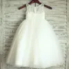 Girl Dresses Flower Dress Party Princess Christening Prom Calf Length Sleeveless For Wedding First Communion Dres