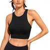 Damesvormers 2023 vrouwen tanktop vaste kleur o nek korte navel blootgestelde hoge elasticiteit bijgesneden tops dagelijkse kleding vest sport slijtage