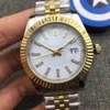 ST9 Mężczyźni Watch 41mm 2813 Automatyczny ruch Kobiety Złota tarcza Sapphire ze stali nierdzewnej zegarek Bransoletka zegarek Męskie zegarek Montre de Luxe