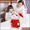 FEVERAÇÃO A FEVERAÇÃO ELECTRIC FALAÇÃO HAMSTER PLUSH BETHALED Toy Aprenda Fale Fale Christmas Childrending Toys Presente Paf11214 Drop D Ots7E