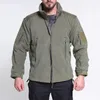 Men's Jackets 2023 Autumn Winter Men's Fleece Liner Coat Thermal Hiking Military Outdoor Sports Tactical Training Brushed Trendy