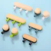 Hooks & Rails Wooden Coat Bag Hat Hangers Wall Hanging Hook Clothes Key Holder Home Decoration Accessories Decor Storage Rack HookHooks