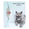 Cat Toys Terrain Dog Reflective Collar Wearable Automatisch met LED -verlichting Elektrische slimme entertainment Indoor