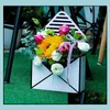 Autres Fournitures De Fête D'événement Mini Enveloppe Type Boîte Coréenne Bouquet De Fleurs Floral Cadeau Plié À La Main 20Cm X 7Cm 14.5Cm Sn2005 Drop Deliv Dh7Jr