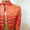 Мужские костюмы мужчин Slim Designs Masculino Homme Terno Stage Costumes для певцов RE Blazer Dance Foods