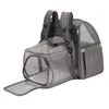 Hondenauto -stoelbedekkingen Pet Carrier Bag Uitbreidbaar Vouwbaar Breadbare schouder Soft Mesh Transport Huisdieren