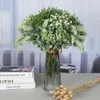 Decorative Flowers Simulation Wedding Bouquet Artificial Gypsophila Plants Faux Flower Arrangement Home Living Room Garden Decor Pography