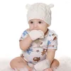 Chapeaux Infant Hat Gants Résistant à l'usure Pratique Doux Tricoté Born Mitaines