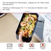 Учетный набор посудов на обед 2-слойный набор для столовых приборов Bento для детей взрослых.