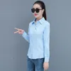 T-shirt Femme Automne Femmes Bureau Lady Blouses à manches longues Femme Casual Work Wear Coréen Slim Allmatch Blusas Chemises Tops A93 230131