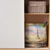 Laundry Bags Paris Tower Scenic Street Flower Building Dirty Basket Foldable Home Organizer Clothing Kids Toy Storage