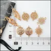 Charms Fashion Flower Phoenix Chinese knoop KC Gold vergulde verbindingen voor geschenken sieraden