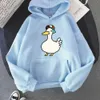 Women's Jackets Subaru's Dancing Duck Hoodies Hololive Sweatshirts Women Long Sleeve Oversized Crewneck Streetwear Casual Y2k Clothes Sudaderas 230131