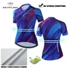 Racing Jackets KEYIYUAN Woman Cycling Jersey 2023 Pro Team Riding Bicycle Ladies Camisa Mtb Equipacion Ciclismo Koszulka Rowerowa Damska