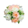 Fiori decorativi Simulazione Palla di fiori di seta Decorazione di auto per matrimoni Bouquet per matrimoni di feste di compleanno Palle di rose finte