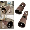 Cat Toys Funny Tunnel Tube Interactive Collapsible Toy For Puppy Kitty Dog