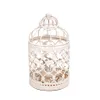 The latest Candle Holders hollowed out pattern bird cage creative home ornaments European decorative iron art a variety of styles to choose support customized logo