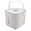 Storage Bottles Rice Dispenser Sealing Container Insect Proof Non Slip Grain Barrel 26 X 25cm