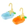 Other Bird Supplies Parrot Bath shower Bathtub Toys Automatic Parrots Paddling Pool With Faucet Swimming Pools Pet Feeder Kitchen Playset 230130