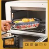 Plakalar X37E Seramik Pişirme Bıçağı Pirinç Kase Binaural Tavan Anında Erişim Salata Tabağı Fırın Mutfak