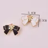 Brooches Enamel Bowknot Magnet Brooch Safe Hijab Pins Fashion Scarf Shirt Collar Luxulry Gifts For Women Clothing Accessories