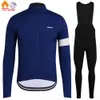 Zestawy Raudax Winter Thermal Polar Jersey Zestaw wyścigowy rowerowy kombinezon rowerowy Rower Rowerowy Ubranie triathlonowe Z230130