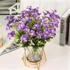 Dekorative Blumen Kränze Künstliche Orchidee Herbst Dekoration Kleiner Blumenstrauß Flores Home Party Frühling Hochzeit Seidenblume Jahr 2023Dekoration