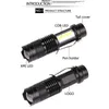 Flashlights Torches Powerful Strong Light Mini Rechargeable Ultra Bright LED Zoomable Lamp USB Outdoor Lighting Waterproof Torchl