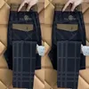 Herrbyxor Spring och Autumn Casual High End Luxury Plaid Suit Fashion Versatile Slim Leggings 230131