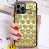 Case telefoniche per iPhone 14promax 14Pro 14Plus 14 13promax 12 12pro 11 11promax x 8 7 7Plus a forma di cuore a forma di cuore Copertina di trappola di strass di lusso