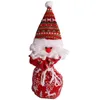 Kerstdecoraties 2023 Jaar Candy Bag Gift Deer Cub Santa Claus Mall Kindergarten Decoratie Apple