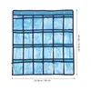 Storage Bags Pocket Organizer Hanging Cell Holder Chart Calculator Pockets Classroom Wall Multiple Door Toiletry School Numbered