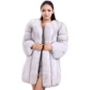 FURE DOMOWE FUAX HJQJLJLS Winter Fashion Woman Kobiet długi płaszcz Kobiet Fuzzy Grube Puszysta Sztuczna kurtka 230130