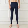 Intimo termico da uomo Legging da uomo stretto inverno caldo mutandone lunghe mutande in cotone morbido termico da jogging