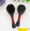 Brosse de chien à deux côtés Doubleside Pet Cat Cat Brushes Rakes Tools Tools Plastic Massage Peigl avec aiguille FY5365