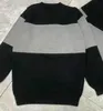 Новые мужские классические повседневные толщины мужчины весенняя осенняя одежда свитеров мужская женская топ -вязаная рубашка из вышивки A01 A01