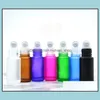 Packing Bottles 5Ml Roll On Amber/Black/Green Glass Essential Oils Steel Metal Roller Ball Per Drop Delivery Office School Business Dhkge