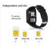 DZ09 Wristbrand GT08 A1Smartwatch Bluetooth Android SIM Montre intelligente pour téléphone portable avec caméra pouvant enregistrer l'état de veille