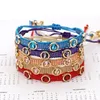 Bracelets de link Go2boho Red Bracelet Jewelry Crystal Miyuki Sier shiestone ajustável Bohemian Multi Color Luxury for Women