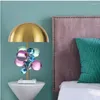 Tafellampen postmodern kristallen led-lamp voor slaapkamer bedmuts luxe woonkamer goud metalen marmeren licht