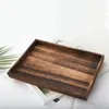 Jewelry Pouches 2X Wooden Tray Bangle Earrings Bracelets Choker Necklaces Pendants Storage Vintage Plate Hollow Disk & 18 Grid