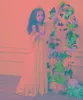 Девушка одевается белое первое причастие для маленького a-r-neck с длинными рукавами кружевные цветочные свадьбы дети детка