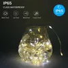 Strings 10M 100LED Fairy Lights Décoration d'arbre de Noël 5V USB Power Guirlande flexible LED étanche avec télécommande