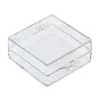 Storage Boxes & Bins 6.4x6x1.9cm Transparent Component Plastic Box Container Jewelry Practical Toolbox For Tools Case PP