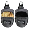 Dog Car Seat Covers Capacity Garbage Bag Puppy Food Container Feeding Treat Pouch Pet Training Waist Supplies