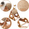 Tiragraffi per gatti Tiragraffi per gatti in legno Palla giocattolo Tiragraffi per gatti Corda in sisal Giocattoli per gatti Mobili per animali domestici Accessori per gatti Torre per gatti Tiragraffi per gatti 230130