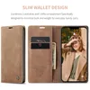 Leather Wallet Phone Case For iPhone 14 13 12 11 Pro Max XS Max XR X 8/7/6/6S Plus Samsung S22 S21 A73 Flip Card Slot Phone Case Cover