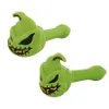 Smoking Pipes Oogie Boogie Man Hand Pipe Silicone Tobacco with Glass Bowl Bubbler